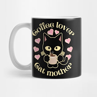 Coffee Lover Cat Mother Mug